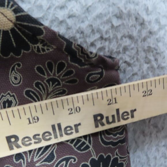 Dickies Ellis Floral Paisley Reversible Full Zip Cotton Vest Mens Small NEW - Picture 13 of 15